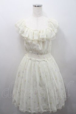 画像1: Secret Honey / セーラームーン/モチーフ柄ワンピース 2 オフホワイト I-26-01-29-074-CA-OP-TE-ZI