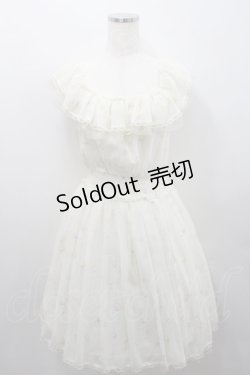 画像1: Secret Honey / セーラームーン/モチーフ柄ワンピース 2 オフホワイト I-26-01-29-074-CA-OP-TE-ZI