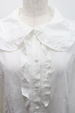 画像3: m petit by misako / AM マルエリフリルブラウス M 白 I-26-01-29-001-LO-BL-SA-ZI