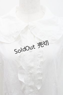 画像3: m petit by misako / AM マルエリフリルブラウス M 白 I-26-01-29-001-LO-BL-SA-ZI