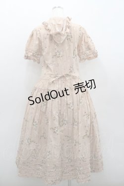 画像3: PINK HOUSE / いちごフラワーブーケ総柄半袖ワンピース  ピンク I-26-01-29-087-LO-OP-SA-ZI