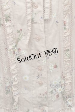 画像5: PINK HOUSE / いちごフラワーブーケ総柄半袖ワンピース  ピンク I-26-01-29-087-LO-OP-SA-ZI