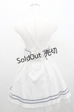 画像2: Blue rouge / コルセット風サス付きスカート  グレー I-26-01-29-091-CA-SK-TE-ZI