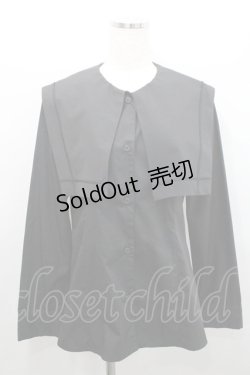 画像1: MIHO MATSUDA / ブラウス・バドウ L 黒 I-26-01-29-011-GO-BL-TE-ZI