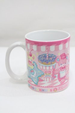 画像2: Angelic Pretty / MELODY TOYSマグカップ  ピンクＸ白 I-26-01-29-104-AP-ZA-SA-ZI