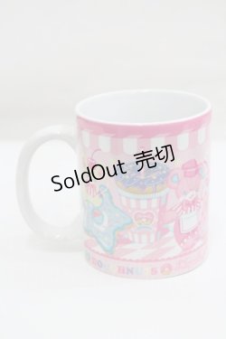 画像2: Angelic Pretty / MELODY TOYSマグカップ  ピンクＸ白 I-26-01-29-104-AP-ZA-SA-ZI