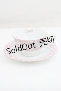Angelic Pretty / MELODY TOYSティーカップ&ソーサーセット  白Ｘピンク I-26-01-29-105-AP-ZA-SA-ZI