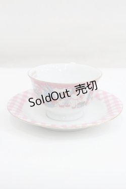 画像3: Angelic Pretty / MELODY TOYSティーカップ&ソーサーセット  白Ｘピンク I-26-01-29-105-AP-ZA-SA-ZI