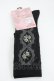 画像1: m petit by misako / ECAMOVKバラレースソックス 23-25CM  I-26-01-29-110-LO-ZA-SA-ZI (1)