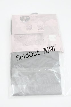 画像2: m petit by misako / AMレースアップシアータイツ M~L ブラック I-26-01-29-112-LO-ZA-SA-ZI