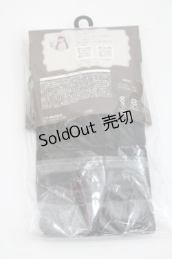 画像2: Kurumi Collaboration / kurumiタイツ バラ L~LL 黒 I-26-01-29-113-EL-ZA-SA-ZI