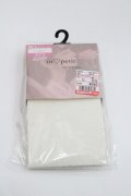m petit by misako / AMブブンレースアミタイツ  アイボリー I-26-01-29-116-LO-ZA-SA-ZI