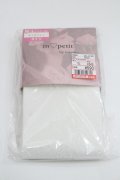 m petit by misako / TTブブンレースアミタイツ  中白 I-26-01-29-118-LO-ZA-SA-ZI