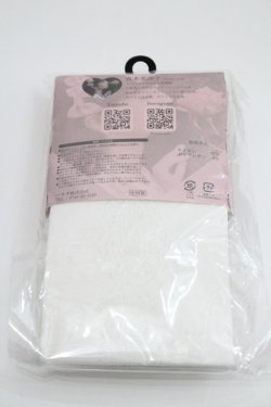 画像2: m petit by misako / TTブブンレースアミタイツ  中白 I-26-01-29-118-LO-ZA-SA-ZI