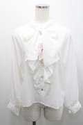 Virally / リボンタイブラウス S 白 I-26-01-29-002-EL-BL-SA-ZI