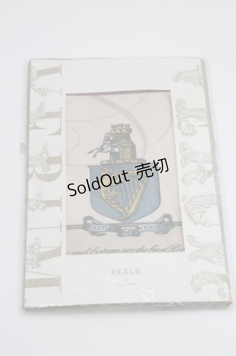 画像1: Grimoire / CREST IN LABRARYタイツ  アイボリー I-26-01-29-125-GO-ZA-SA-ZI (1)