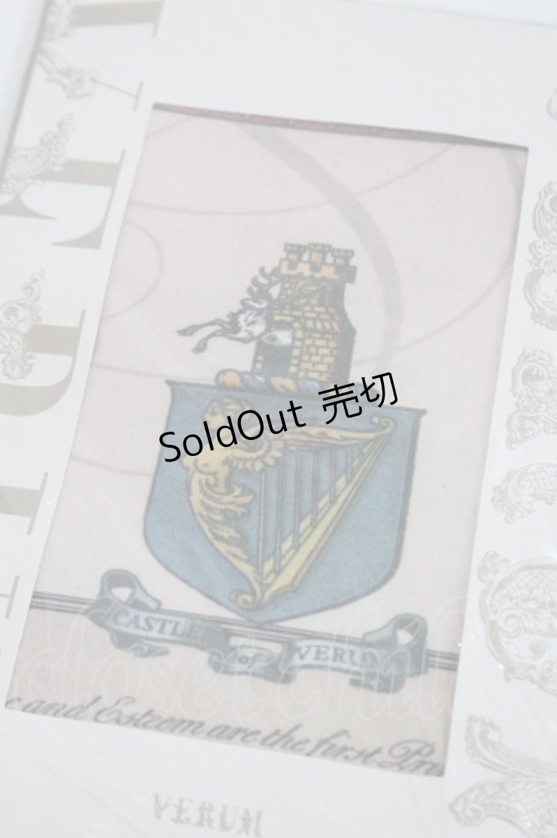 画像2: Grimoire / CREST IN LABRARYタイツ  アイボリー I-26-01-29-125-GO-ZA-SA-ZI (2)