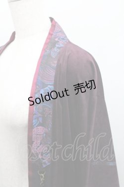 画像3: Ozz oneste / 着物袖ベロア羽織  パープル I-26-01-29-015-OO-TO-SA-ZI