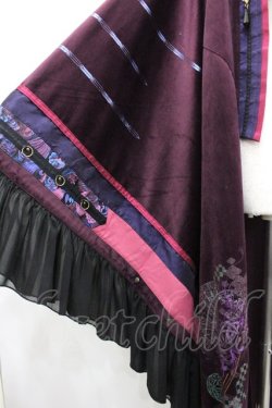 画像4: Ozz oneste / 着物袖ベロア羽織  パープル I-26-01-29-015-OO-TO-SA-ZI