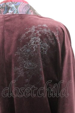 画像6: Ozz oneste / 着物袖ベロア羽織  パープル I-26-01-29-015-OO-TO-SA-ZI