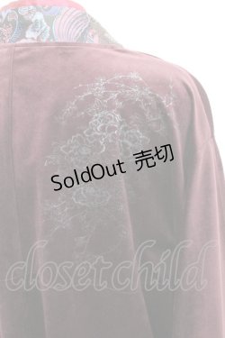 画像6: Ozz oneste / 着物袖ベロア羽織  パープル I-26-01-29-015-OO-TO-SA-ZI