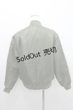 画像2: MINT NeKO / 胸元ワッペンMA-1 S カーキ I-26-01-29-017-HN-JA-TE-ZI