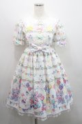 Angelic Pretty / Happy Garlandワンピース  白 I-26-01-29-021-AP-OP-SA-ZI