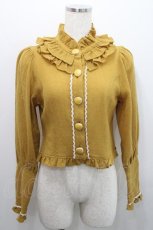 画像1: Victorian maiden / CANDYボタンカーディガン  ハニー I-26-01-29-003-CL-TO-TE-ZI (1)