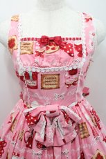 画像3: Angelic Pretty / French Cafe切替ジャンパースカート(2011)  ピンク I-26-01-29-022-AP-OP-SA-ZI (3)
