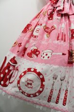 画像4: Angelic Pretty / French Cafe切替ジャンパースカート(2011)  ピンク I-26-01-29-022-AP-OP-SA-ZI (4)