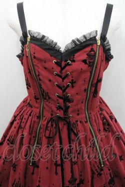 画像3: Angelic Pretty / Holy Lanternジャンパースカート  ボルドー I-26-01-29-024-AP-OP-SA-ZI