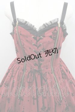 画像3: Angelic Pretty / Holy Lanternジャンパースカート  ボルドー I-26-01-29-024-AP-OP-SA-ZI