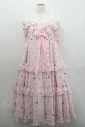 Angelic Pretty / Candy Petit Heartジャンパースカート  ピンク I-26-01-29-025-AP-OP-TE-ZI