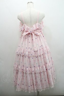 画像2: Angelic Pretty / Candy Petit Heartジャンパースカート  ピンク I-26-01-29-025-AP-OP-TE-ZI