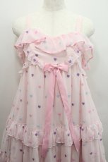 画像3: Angelic Pretty / Candy Petit Heartジャンパースカート  ピンク I-26-01-29-025-AP-OP-TE-ZI (3)
