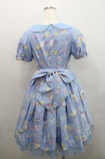 画像2: Angelic Pretty / SPACE TOYSワンピース  サックス I-26-01-29-028-AP-OP-TE-ZI (2)