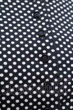 画像3: INGEBORG / 水玉五分袖カットソーカーディガン  ブラック I-26-01-31-026-LO-TO-SA-ZI