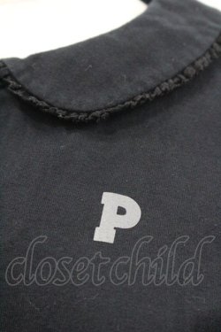 画像3: PINK HOUSE / 襟付きカットソーカーディガン  ブラック I-26-01-31-029-LO-TO-SA-ZI