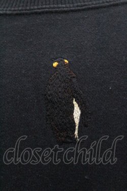 画像3: Karl Helmut / 白くまペンギンアザラシ刺繍プルオーバー L ブラック I-26-01-31-038-EL-TO-SA-ZI