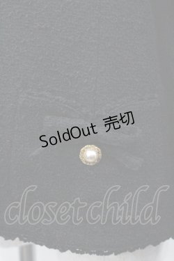 画像4: INGEBORG / ツイード調金ボタンジャケット M ブラック I-26-01-31-041-LO-JA-SA-ZI