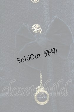 画像3: INGEBORG / クローバーボタンジャケット M 黒Ｘゴールド I-26-01-31-043-LO-JA-SA-ZI