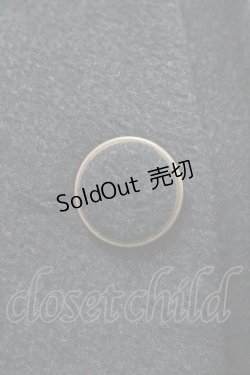 画像4: axes femme POETIQUE / ケープ付きベロアラインコート  黒 I-26-01-31-048-AX-CO-SA-ZI