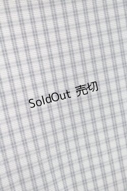 画像3: Fi.n.t / ローウエストセーラーチェックシャツワンピース  黒Ｘ白 I-26-01-31-051-CA-OP-SA-ZI