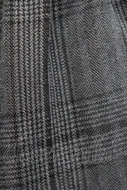 画像4: m petit by misako / チェック長袖ワンピース M グレーチェック I-26-01-31-054-LO-OP-SA-ZI