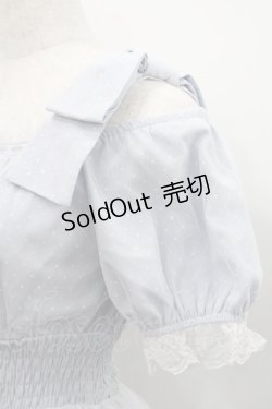 画像5: Honey Cinnamon / チュール重ねロングジャンパースカート  サックスＸ白 I-26-01-31-055-LO-OP-SA-ZI