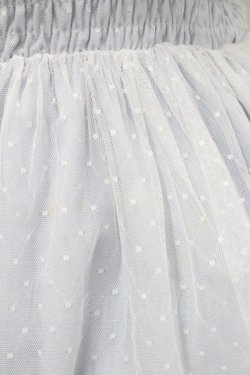 画像6: Honey Cinnamon / チュール重ねロングジャンパースカート  サックスＸ白 I-26-01-31-055-LO-OP-SA-ZI