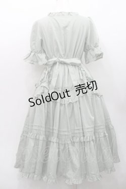 画像2: Chalmiere / フリルロングワンピース M グリーン I-26-01-31-056-0-OP-SA-ZI