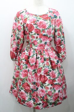 画像1: JESUS DIAMANTE / フェリエワンピ  赤Ｘ白 I-26-01-31-059-JE-OP-SA-ZI