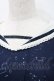 画像3: axes femme kawaii / 星座柄セーラーワンピース M ネイビーＸ白 I-26-01-31-062-AX-OP-SA-ZI (3)