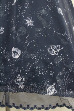 画像4: axes femme kawaii / 星座柄セーラーワンピース M ネイビーＸ白 I-26-01-31-062-AX-OP-SA-ZI